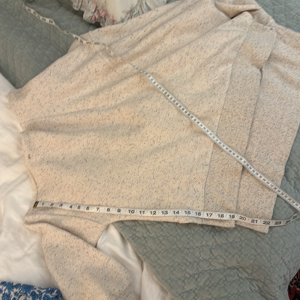 CALIA by CARRIE Underwood Cream Cowl Neck Sweater with Textured Knit - Picture 9 of 9